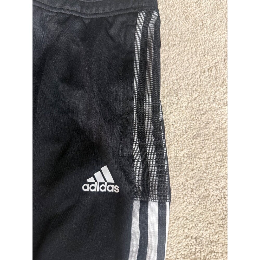 Adidas Womens Tracksuit Aeroready Track Jacket Med & Pants Small Set Black - Picture 9 of 16
